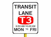 T3 transit lane