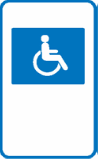 mobility card holder parking