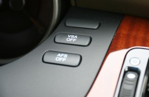 Many cars allow you to turn off ESC and its suite of electronics for certain driving situations, e.g. getting out of snow or mud where it might be desirable to have wheelspin