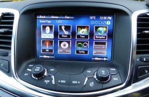 App screen in Holden Calais