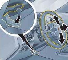 steering wheel adjustment from porsche cayenne manual