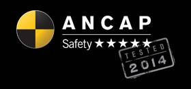ANCAP crash test rating stamp