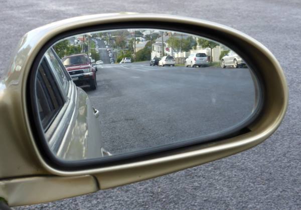 wing mirror too far in