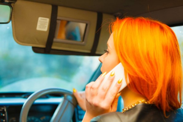 We all know that talking on a phone increases the risk of a crash