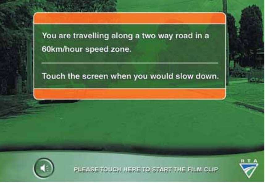 a hazard perception test a hazard perception test