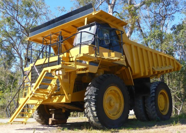 Mining dump truck