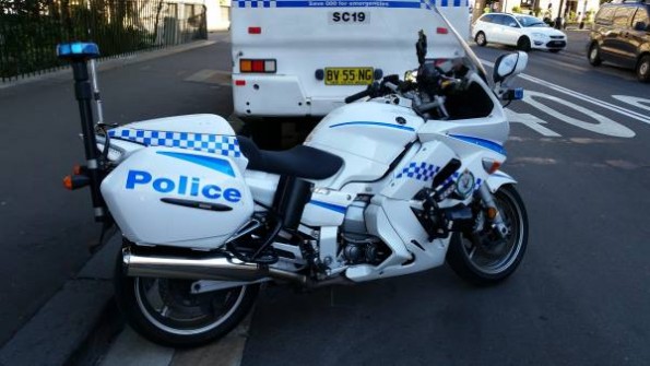 police motorbike