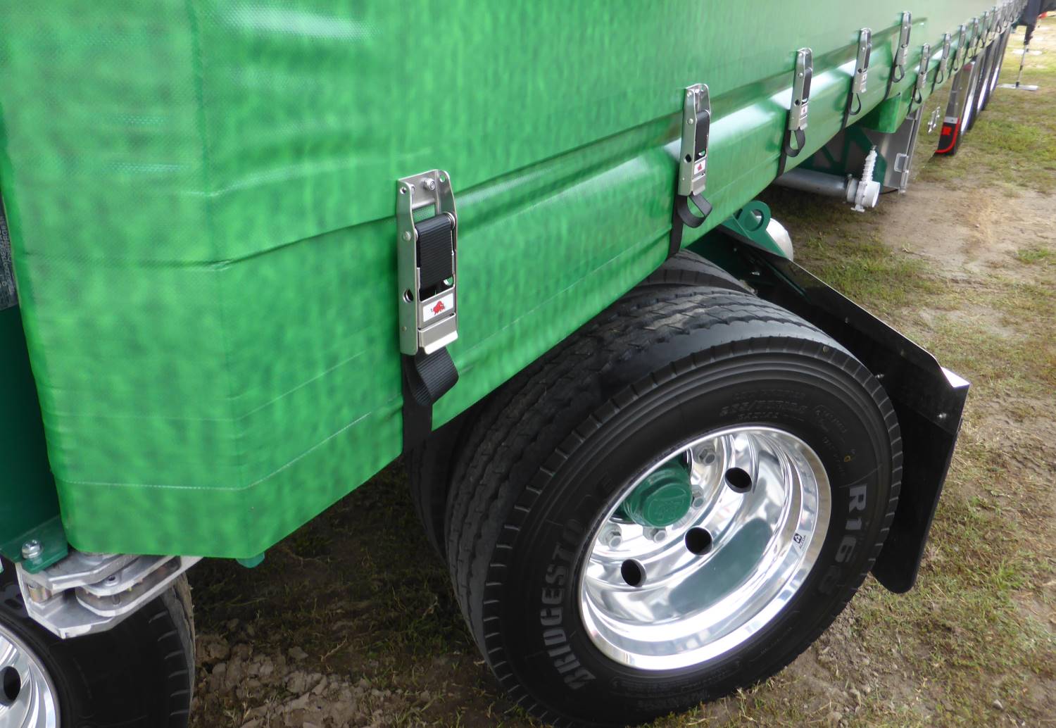 What is a curtainside or tautliner truck or trailer?