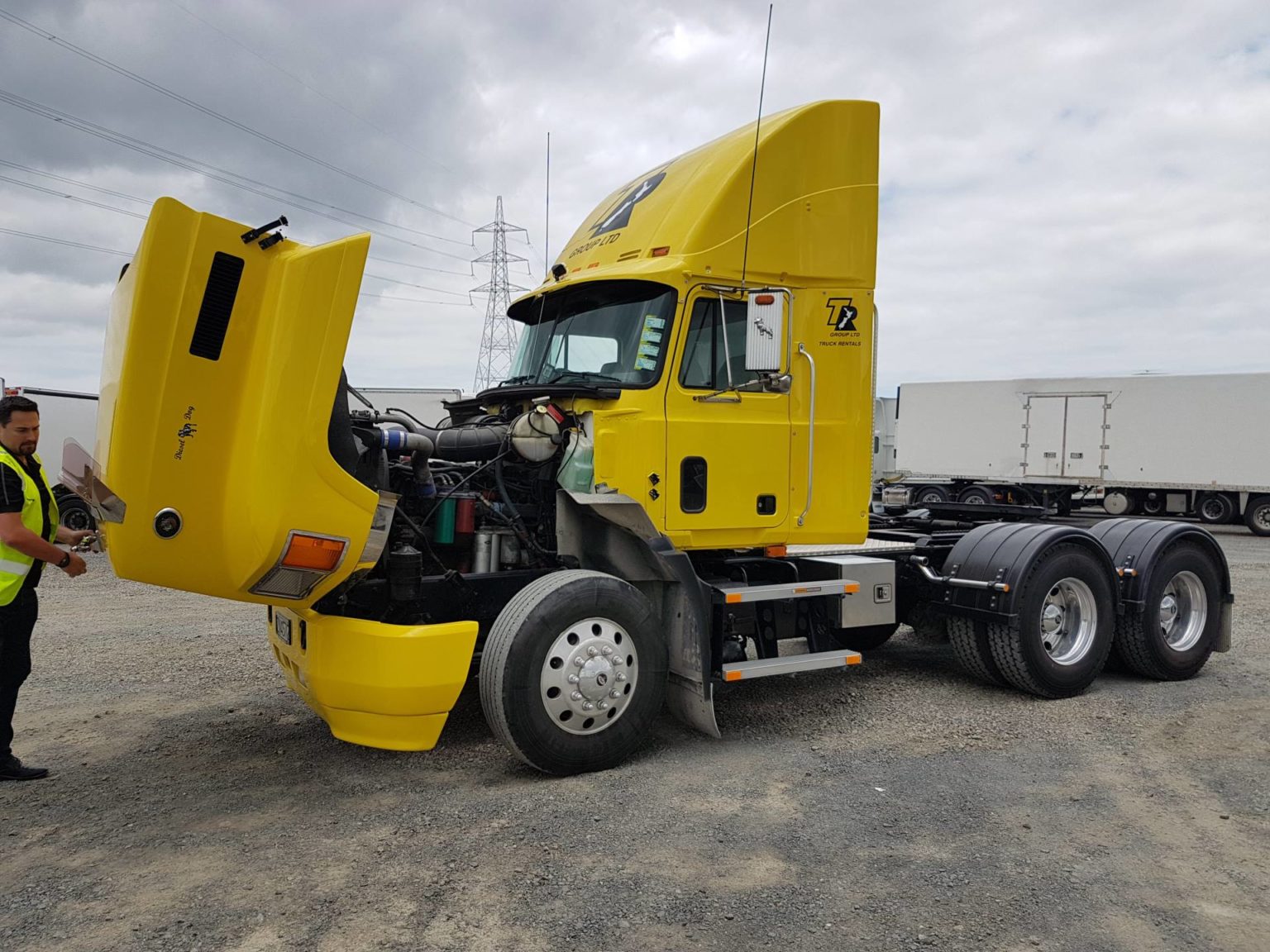 What's the difference between a conventional truck and a cab