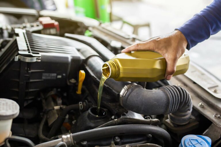 What should I look for when changing my engine oil?